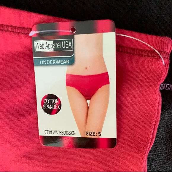 Lot Of 6 Pairs Of Women’s Underwear Assorted Colors Women’s Small Regular NEW - Picture 5 of 7